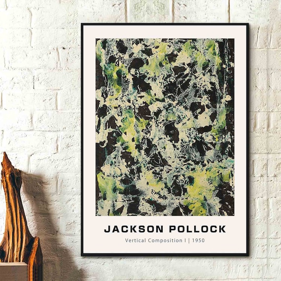 額装済ポスター / Convergence（ジャクソン・ポロック）POLLOCK 【公式