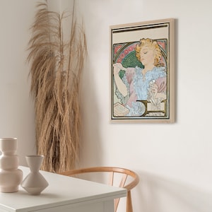 Alphonse Mucha Poster Digital Download - Lance Parfum “Rodo” _ 1896 -Mucha Wall Art -Digital Downloadable - Mucha Digital Art Print Wall Art