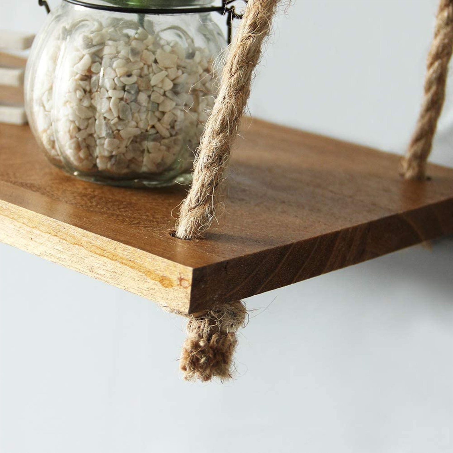 Set of 3 Wood Wall Hanging Shelf Wood Floating Shelves Etsy