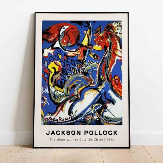 額装済ポスター / Convergence（ジャクソン・ポロック）POLLOCK 【公式