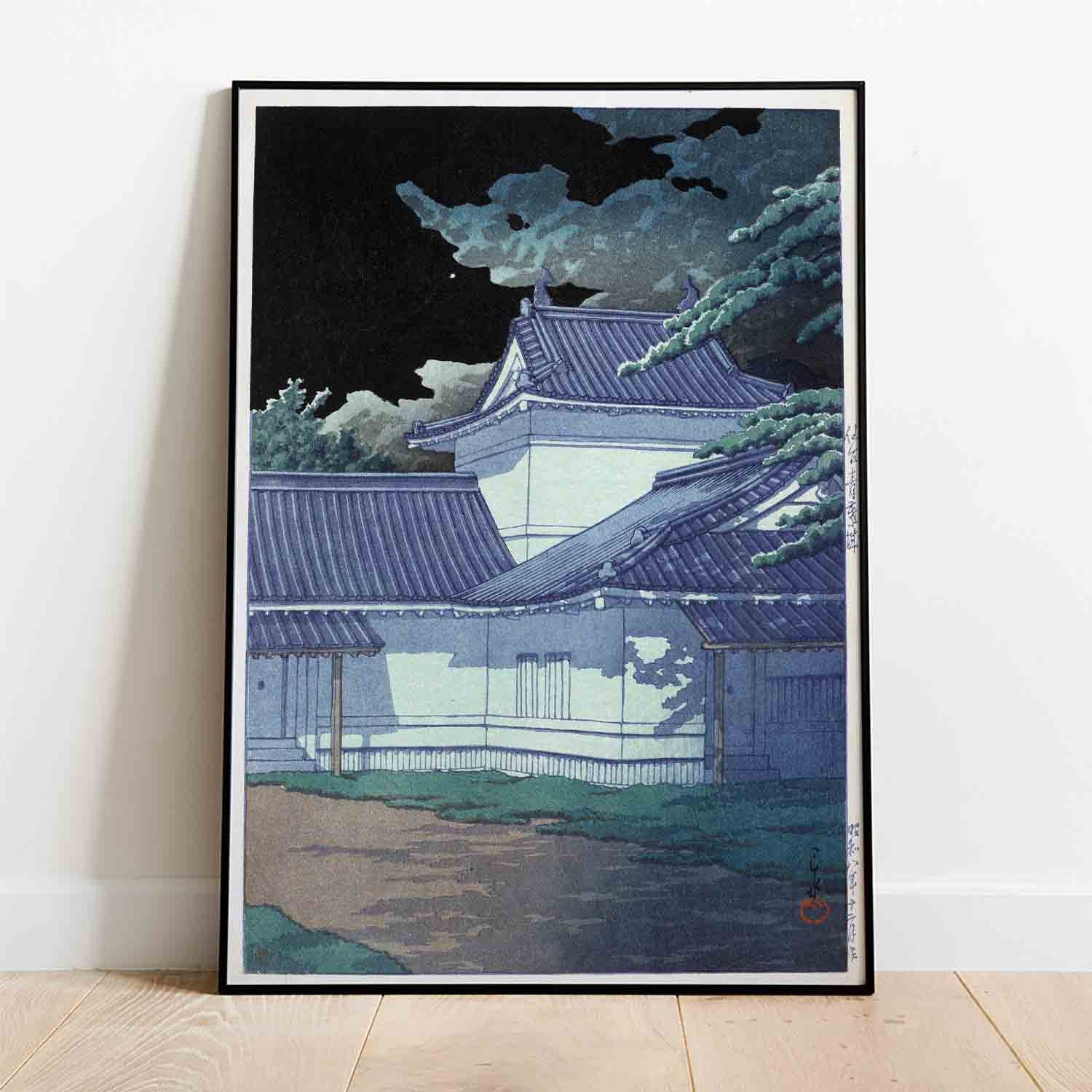 青葉城、仙台 1933 - 川瀬巴水 版画 浮世絵ポスター 日本 壁アート 巴 