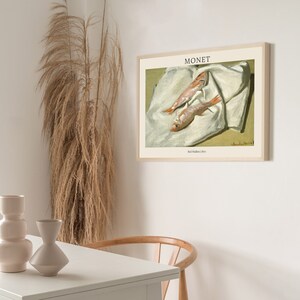 Claude Monet Poster Digital Download- Red Mullets _ 1870- Vintage Prints Wall Art Exhibition Poster Prints and Art Home Decor Monet Art