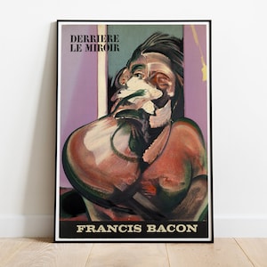 Francis Bacon, Figure Writing Reflected in a Mirror, 1976