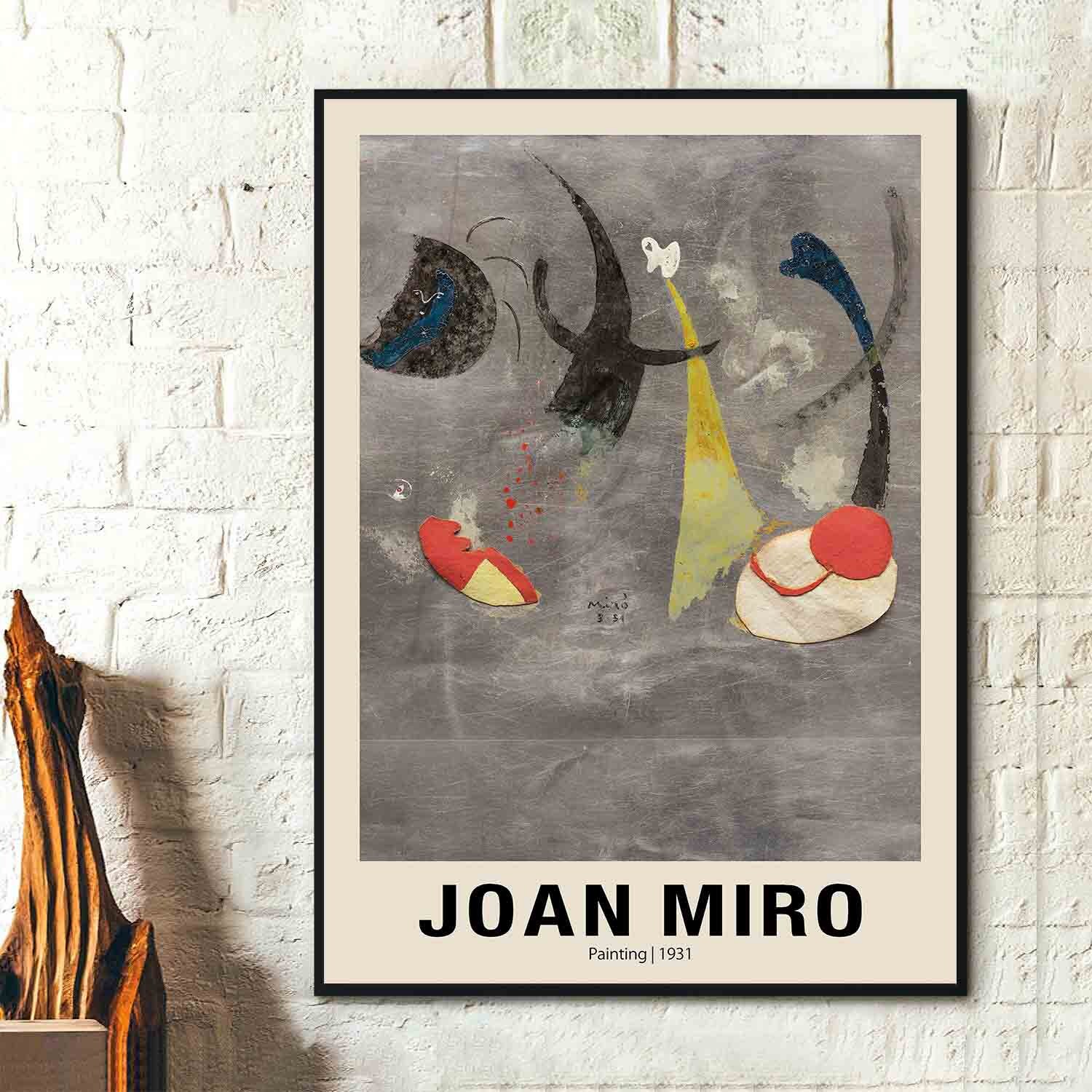 ジョアン・ミロ プリント - 絵画 1931 - スペインの画家 ジョアン・ミロ プリント - 絵画 1931 - スペインの画家