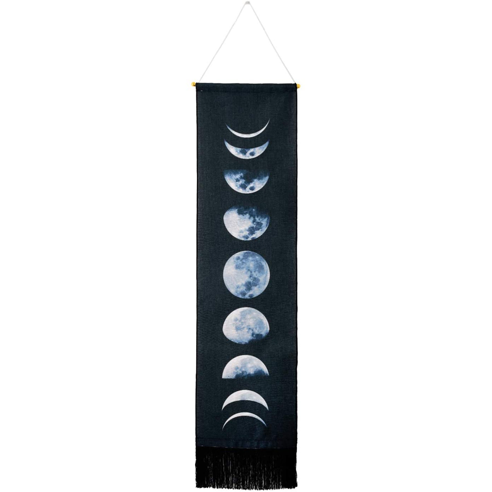 Moon Phases Tapestry Wall Hanging Tapestries Nine Phases the Etsy