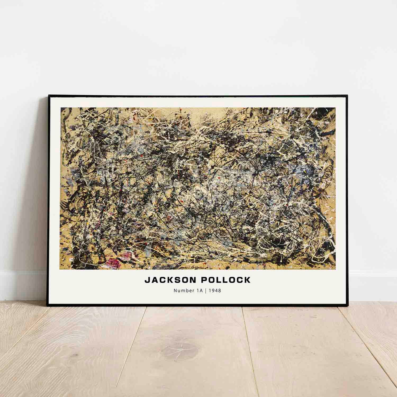 ジャクソン・ポロック -ナンバー1A 1948- ポスター、ジャクソン