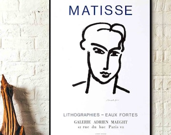 アンリ・マティス - 「MATISSE JAZZ」 - 初版コレクターズ・リトグラフ