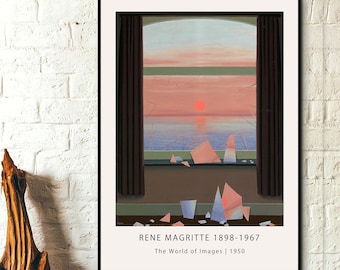 ルネ・マグリット展ポスター - 夏 - シュールレアリスト - ベルギーの