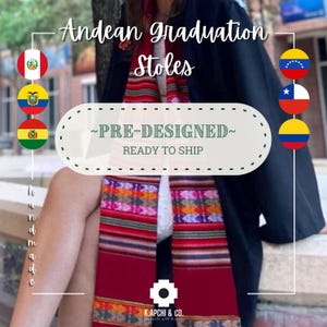 Pre-Designed | Andean/Peruvian Graduation Stole