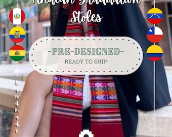 Pre-Designed | Andean/Peruvian Graduation Stole