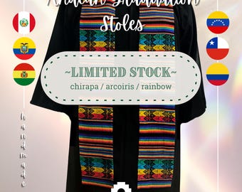 Chirapa / Arcoiris / Rainbow | Andean/Peruvian Graduation Stole