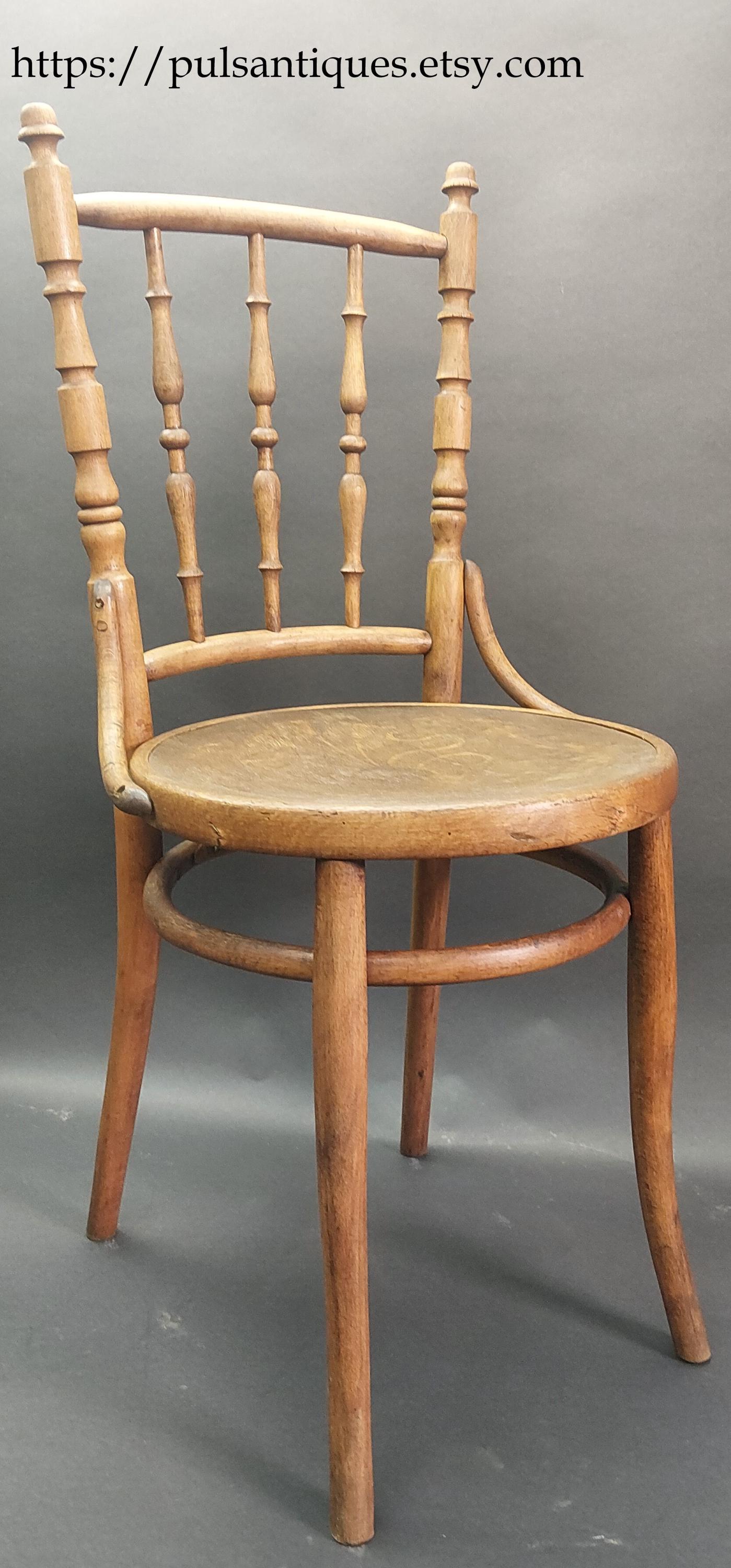 1900s wood chairs - Etsy 日本