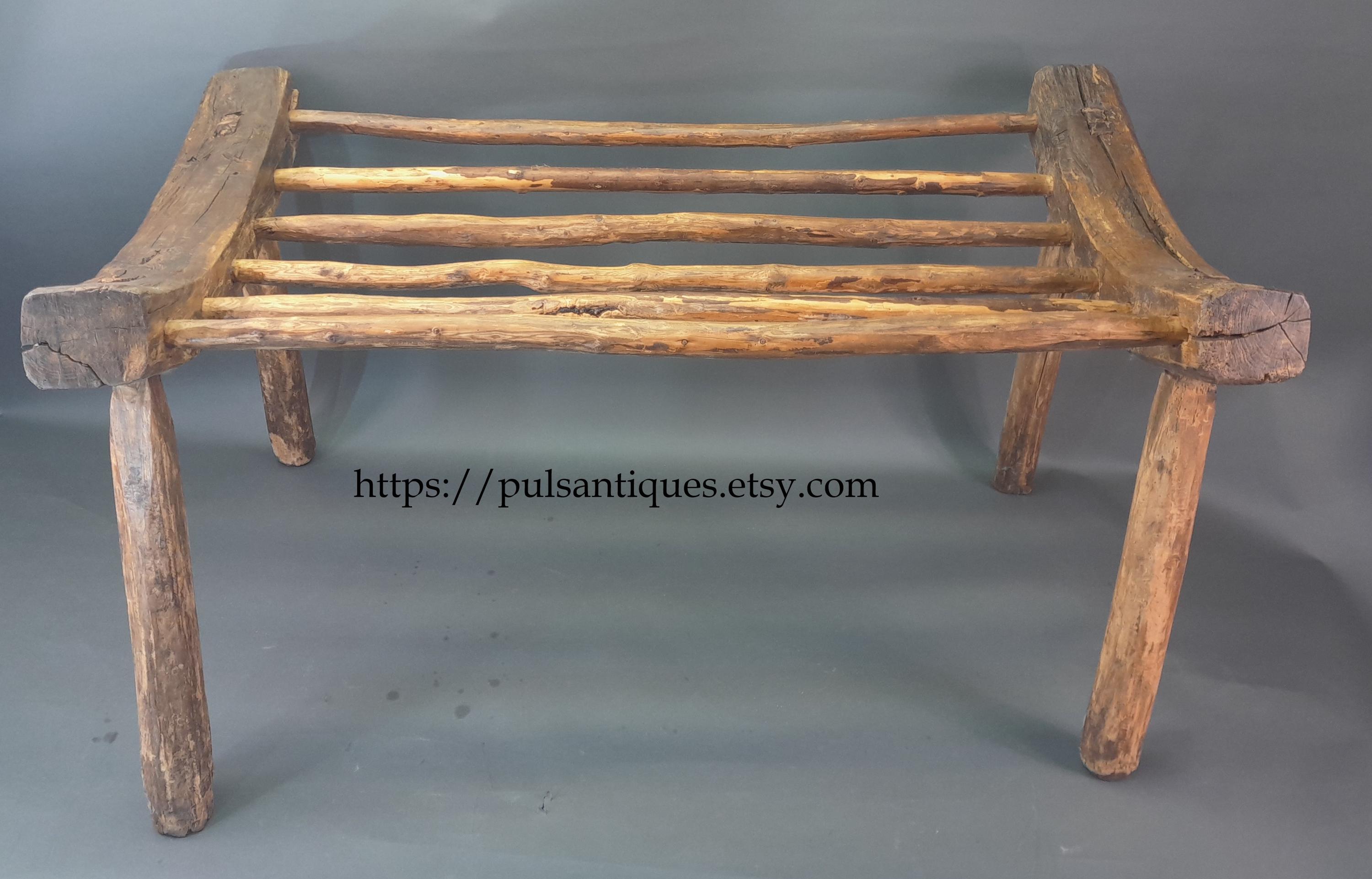 Vintage Butcher Bench