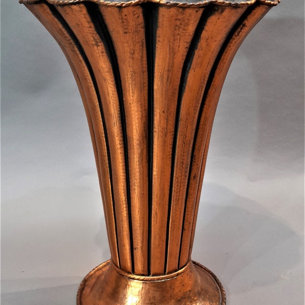 vintage COPPER UMBRELLA STAND