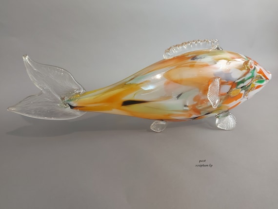 Fish - with real gold - Original Murano Glass OMG