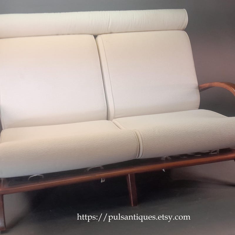 Mid Century Loveseat - Etsy