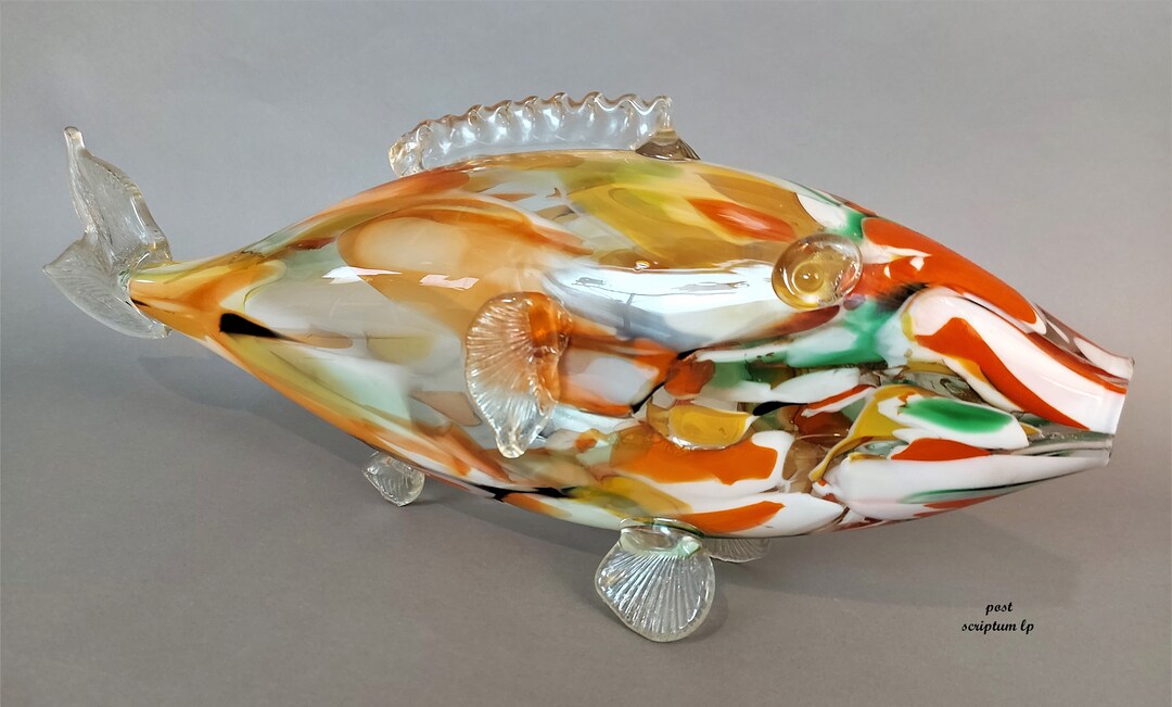 Fish - with real gold - Original Murano Glass OMG