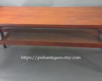 Vintage 1960s Danish  TEAK  COFFEE  TABLE