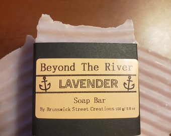 3 pack, Lavender soap,  lavender soap bar, bathroom supplies, lavender scent, handmade soap, beyond the river