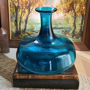 Rare Blenko Glass Decanter - Etsy