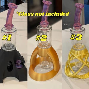 Single Glass Stand | Dr Dabber Switch2 | 3d printed accessory