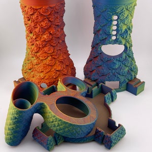 Dragon Scale Premium Skin Kit for Dr Dabber Switch | 3d Printed Stand | Device not included
