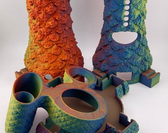 Dragon Scale Premium Skin Kit for Dr Dabber Switch | 3d Printed Stand | Device not included