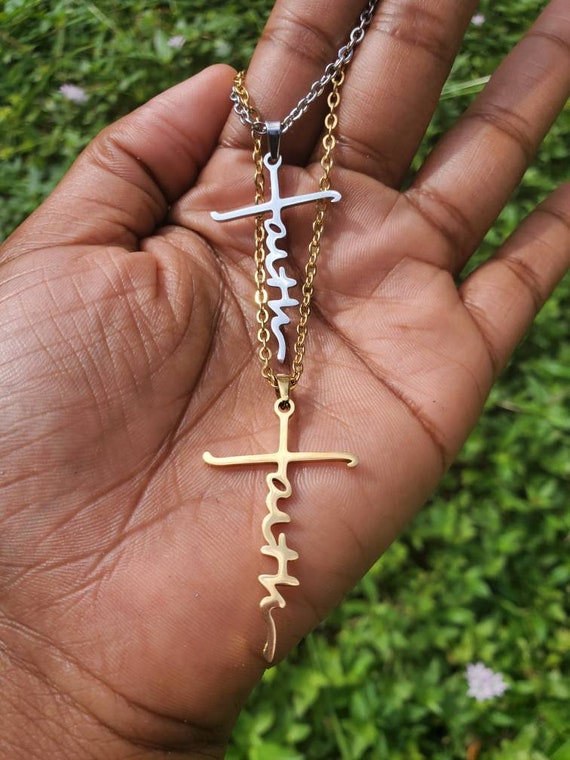 Faith based necklaces discount