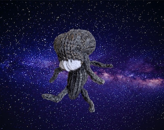 Knitted Alien Toy