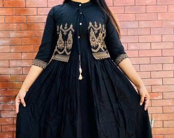 jacket kurti dress