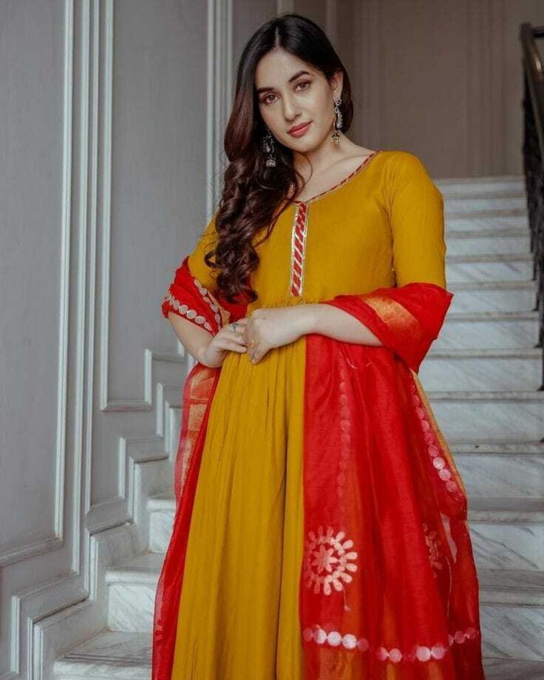 kurti stitched from saree