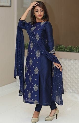 Indian Ethnic Kurta Pant Designer Dupata Pakistani Salwar Kameez Stra…
