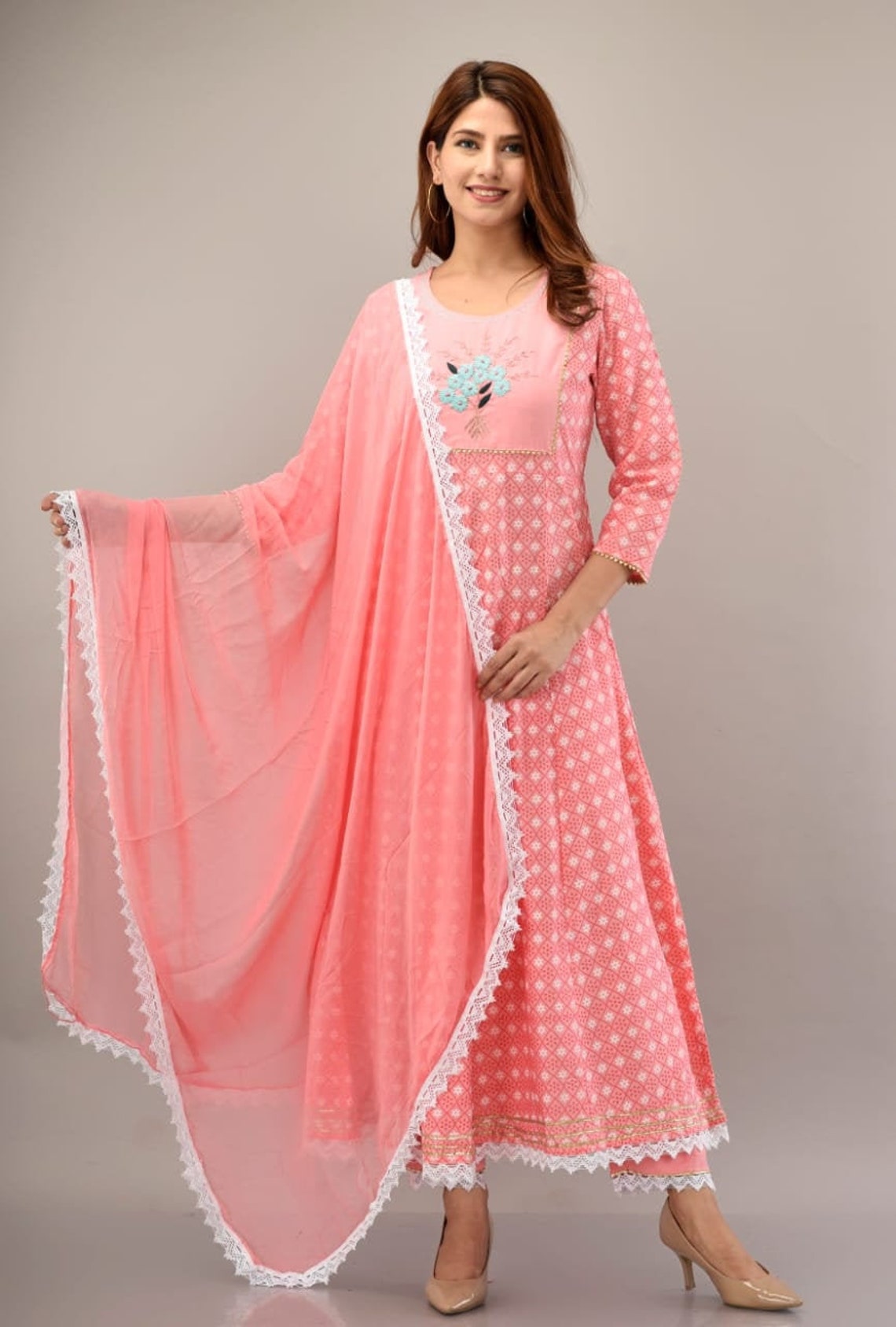 frock pant set
