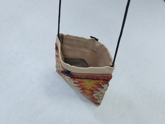 Handbag 12x14 Bag Bags Vintage Bag Handmade Bag Travel Bag Best Gift For Her Turkish Bag Chic Bag Rug Bag Beach Bag SPBag 26