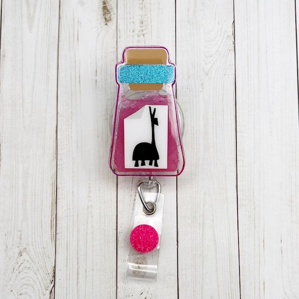 Shaker Badge Reel Etsy