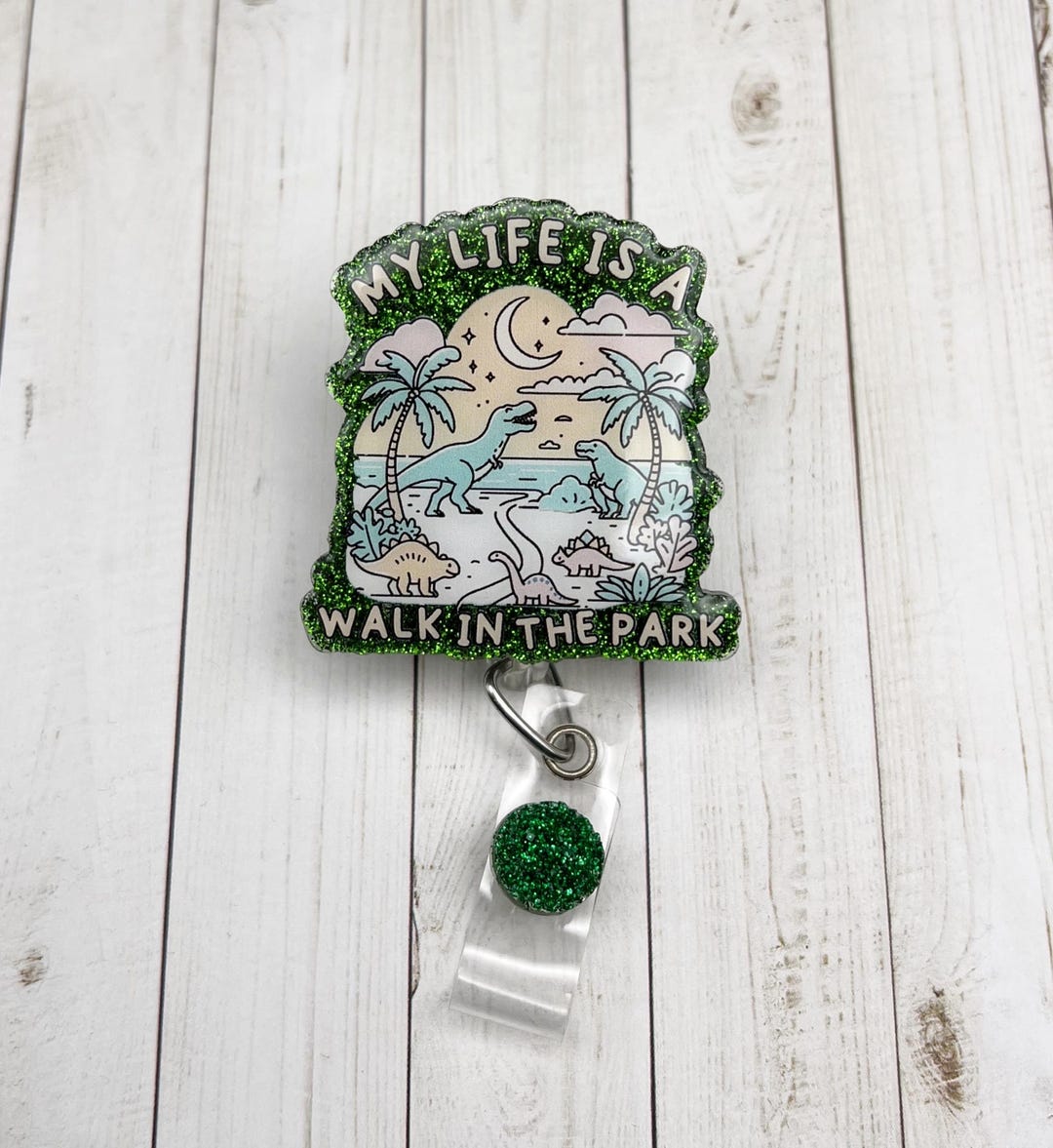 Walk in the Park Badge Reel | Funny Badge Reel | Cute Badge Reel | RN ...
