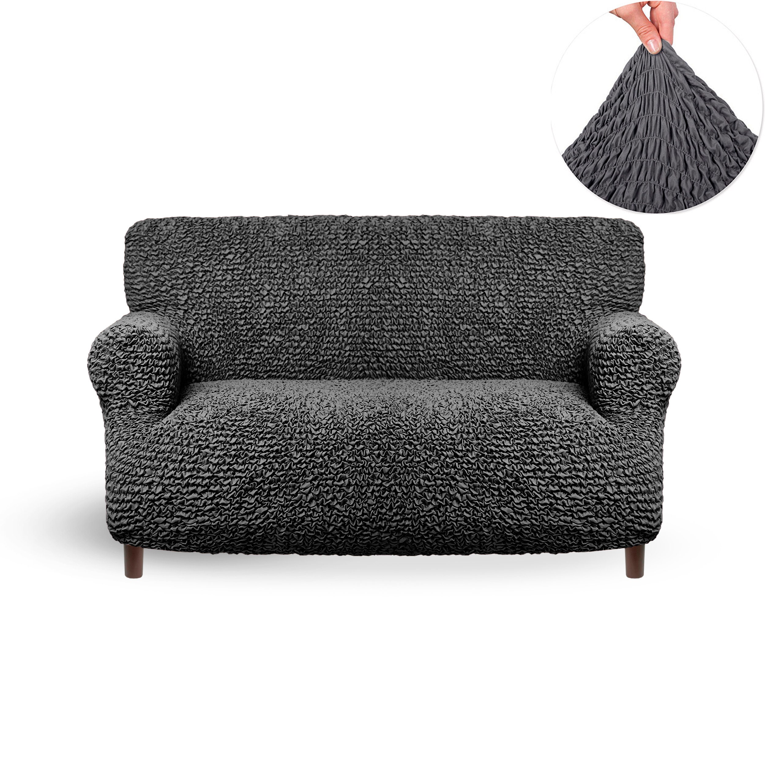 Loveseat Cover&Couch Cover for Dogs 1Piece Sofa Protector Rose Home