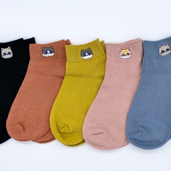 Cat Socks for Women Etsy