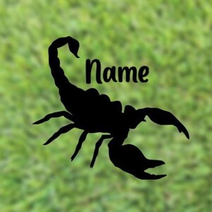 Scorpion Custom Tank Decal