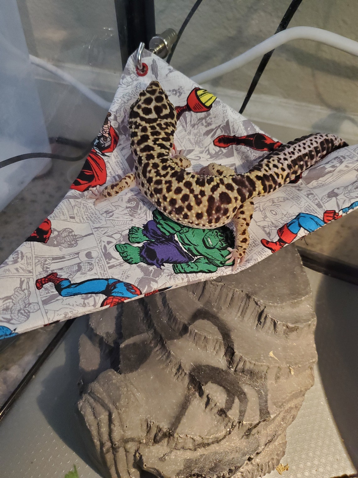 Small Reptile Hammock Gecko Hammock Padded Reptile Hammock Etsy