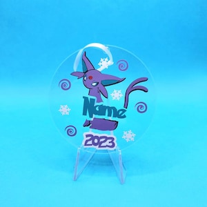 Anime Ornament | Custom Christmas Ornament | Nerdy Ornament |