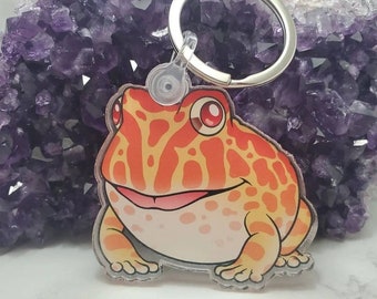 Horned Frog Keychain