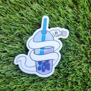 Boba Snake Sticker | Hognose Boba Sticker | Snake Sticker | Hognose Decal Sticker