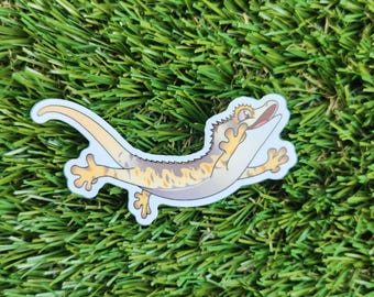 Crested Gecko Sticker | Reptile Sticker