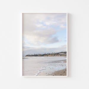 Pacific Beach Photo, San Diego Poster, Mission Beach Print, Beach House Coastal Decor, California Surf Ocean View