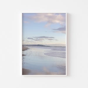 サンディエゴ・パシフィックビーチのポスター、ミッションビーチの写真、ビーチハウスの海岸風インテリア、カリフォルニアのサーフィンとオーシャンビュー