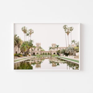 Balboa Park Wall Art, San Diego Photo, Spanish Architecture, Pastel Photography