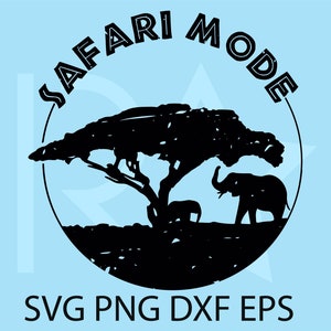Tree of Life svg, Safari Svg, Safari Mode Svg, Animal Kingdom Svg, Animal Svg, Adventure SVG