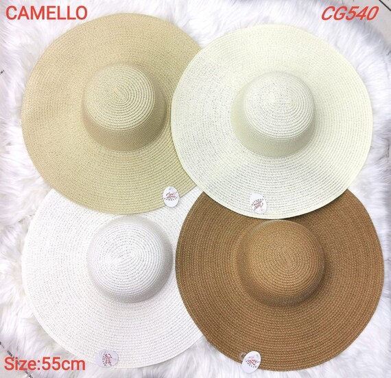 Wide Brim Oversized Beach Hats Women 