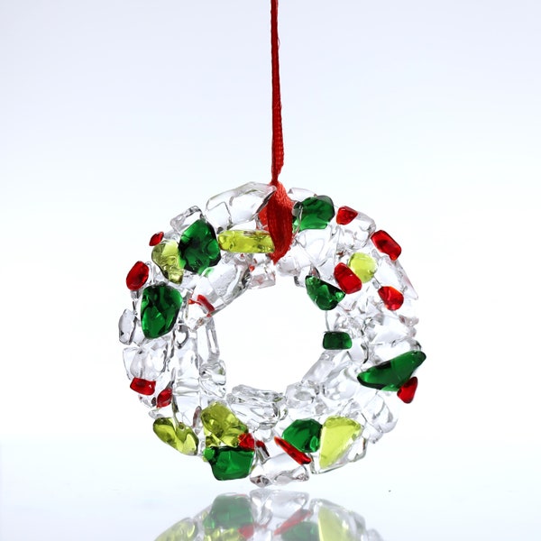 Wreath Ornament Drinking Glass Set main image 1